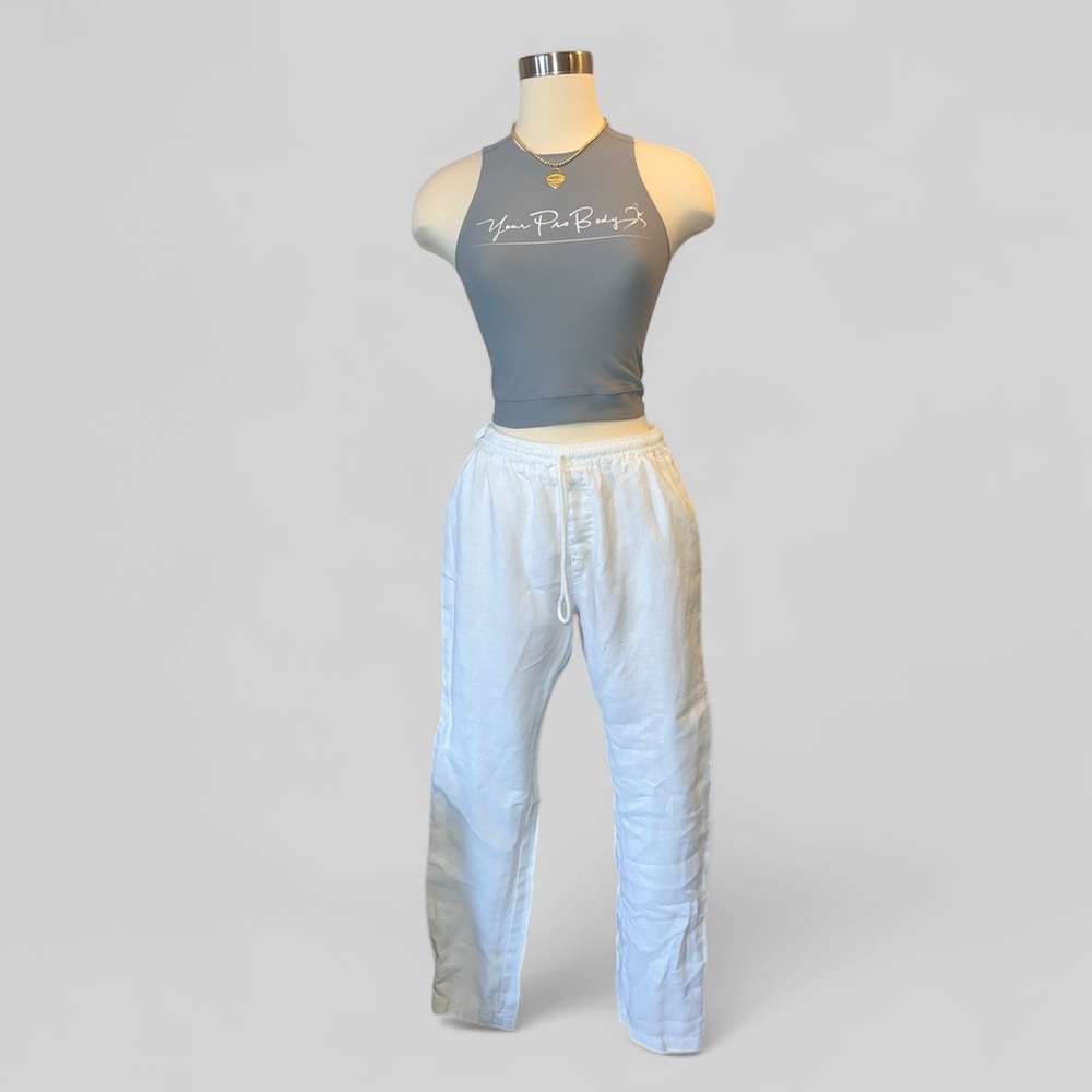 GRAND Greece 100% linen Women's Pants